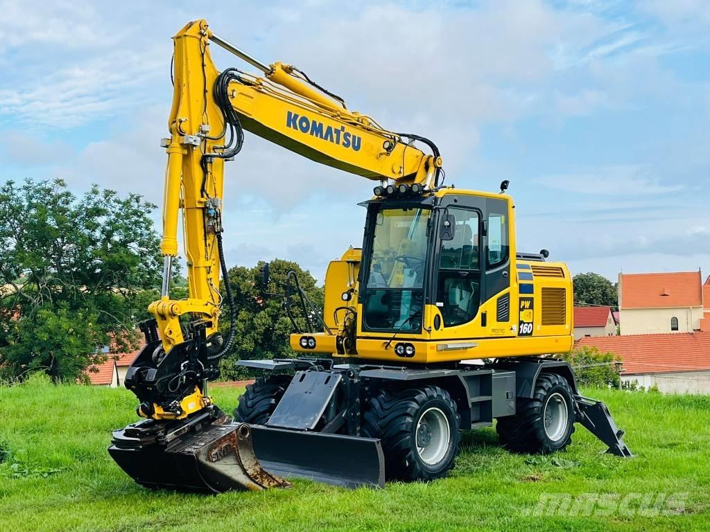Komatsu PW 160 - 10 Mobilbagger
