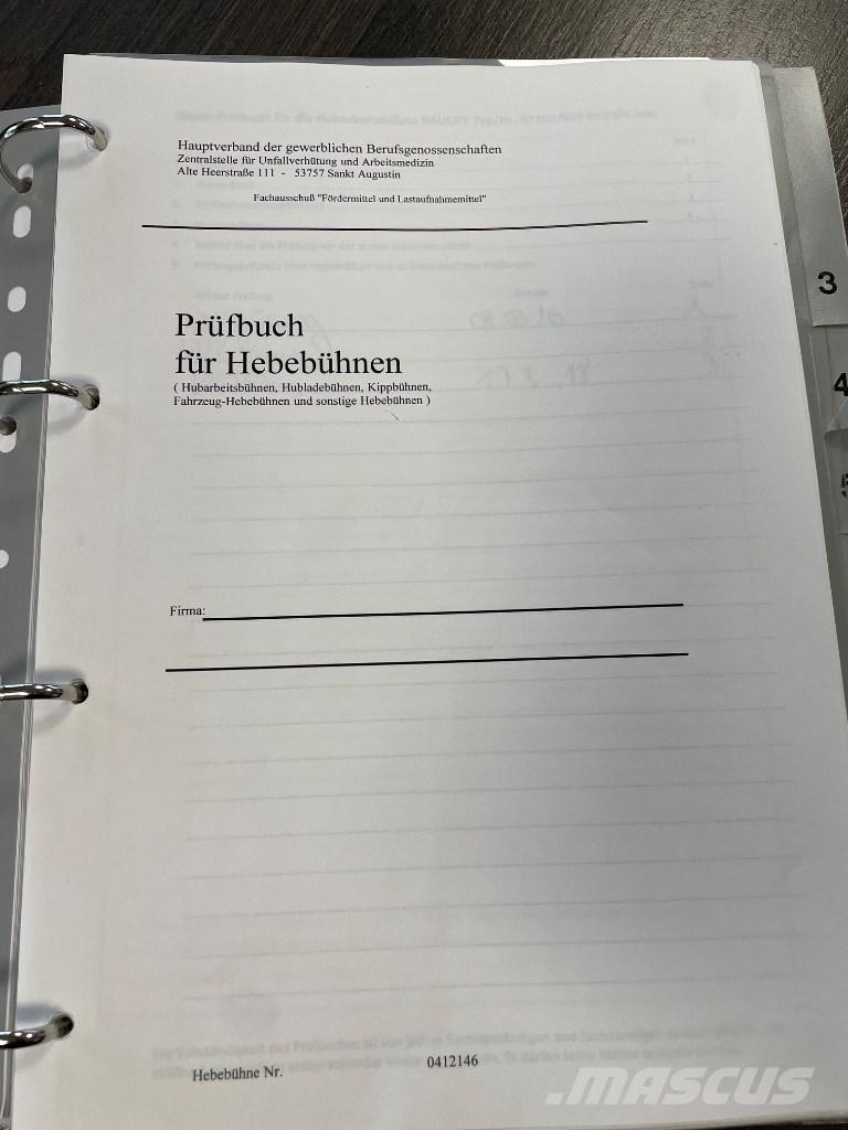 Bluelift SA 16 SOLD Gelenkteleskoparbeitsbühnen