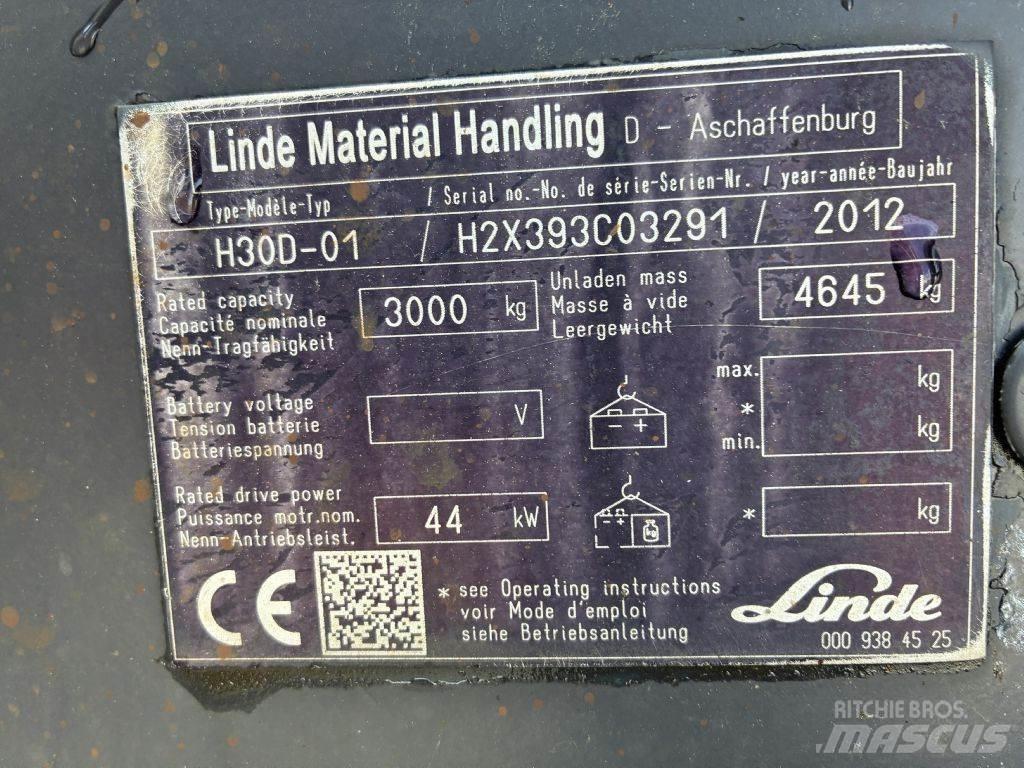 Linde H 30D01 Dieselstapler