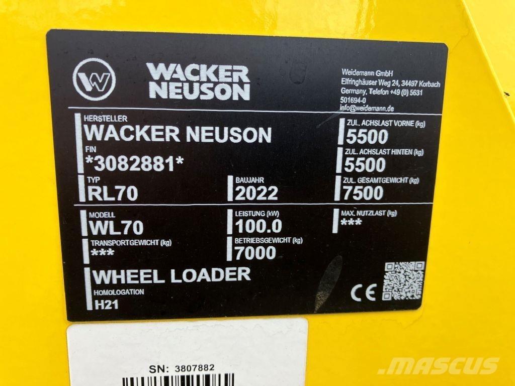 Wacker WL 70 Radlader