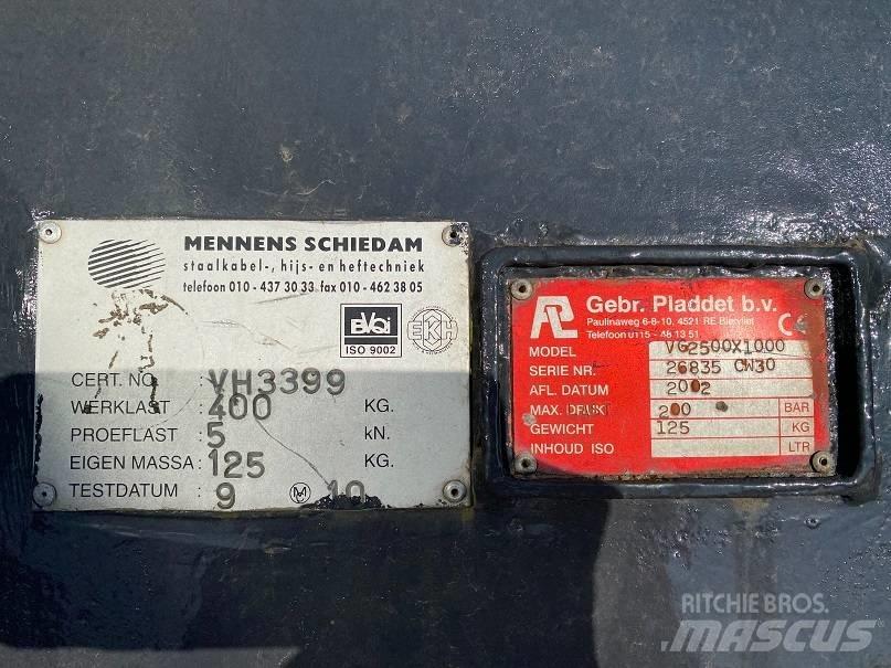 Pladdet VG2500X1000 Andere Zubehörteile