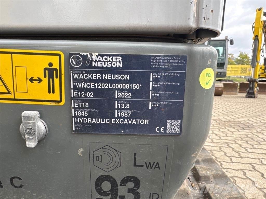 Wacker Neuson ET18 Raupenbagger