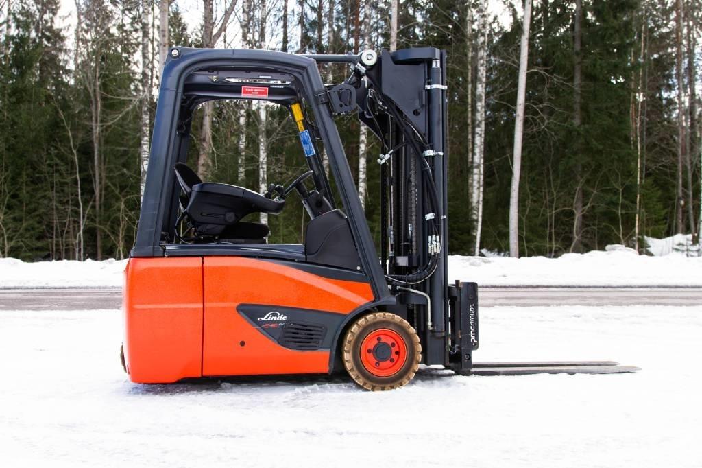 Linde E16C-02 Elektrostapler