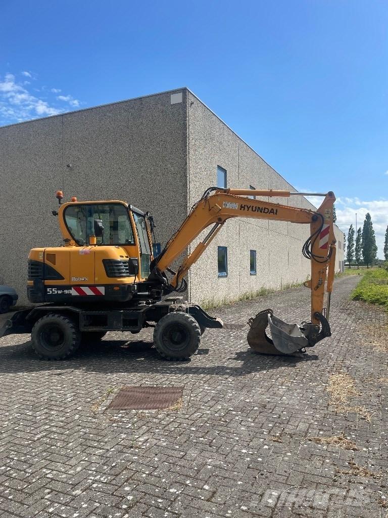 Hyundai 55w9a Mobilbagger