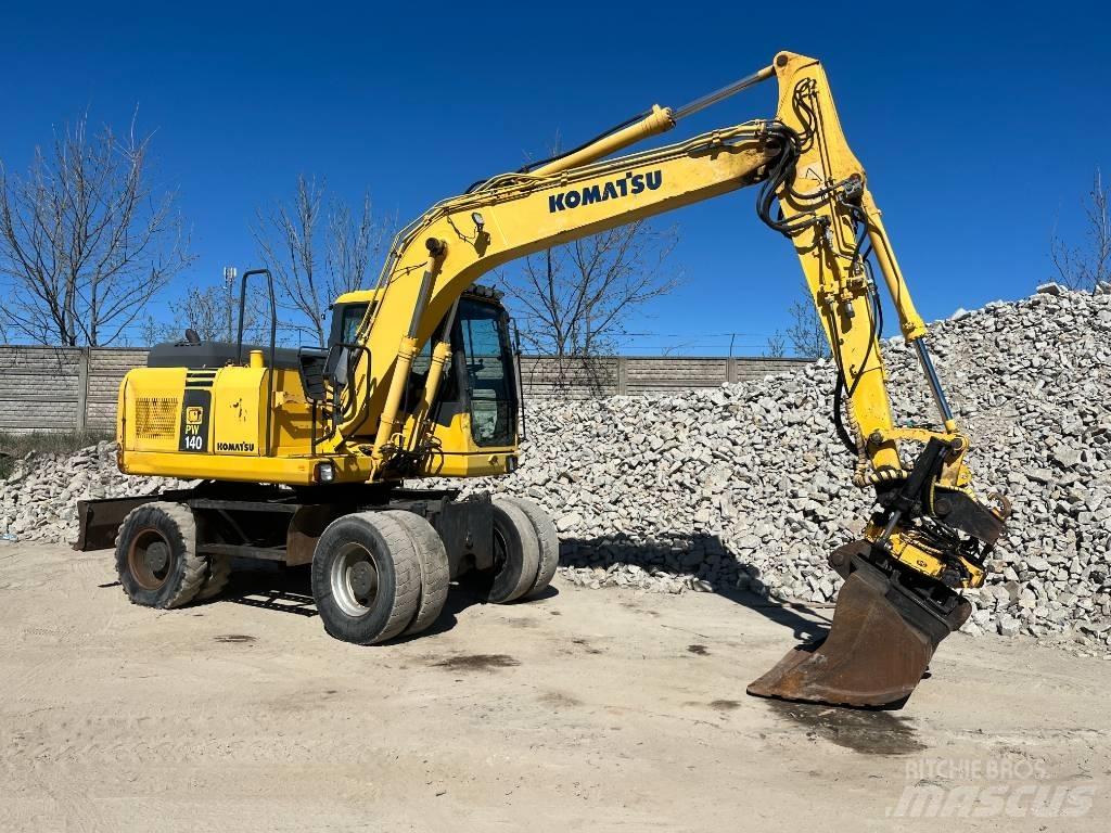 Komatsu PW 140-7 Mobilbagger