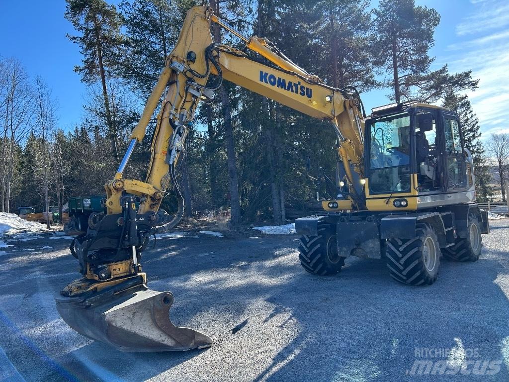Komatsu PW148 -10 Mobilbagger