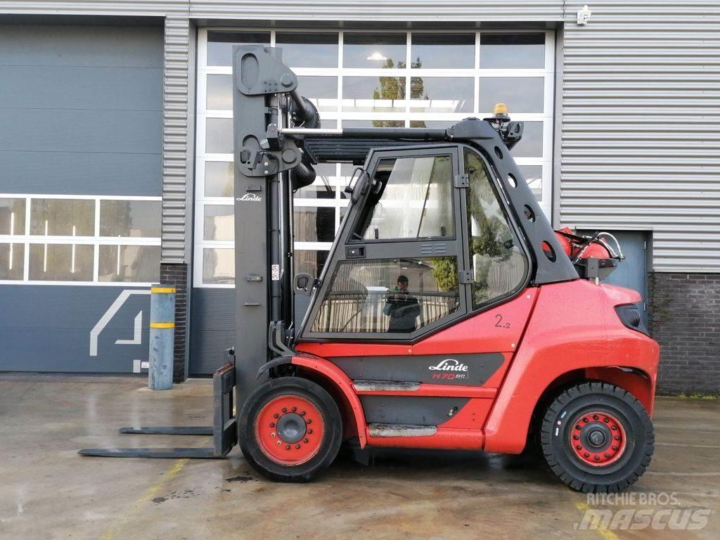 Linde H70T-01 Gasstapler