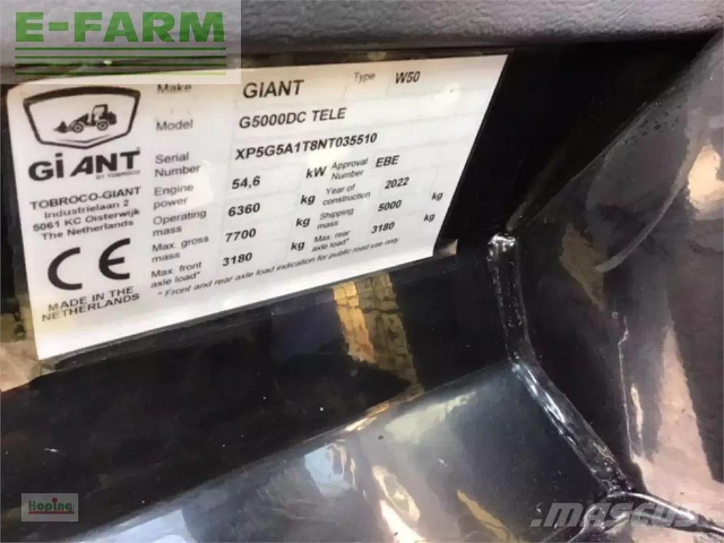 GiANT g5000 tele Minibagger < 7t