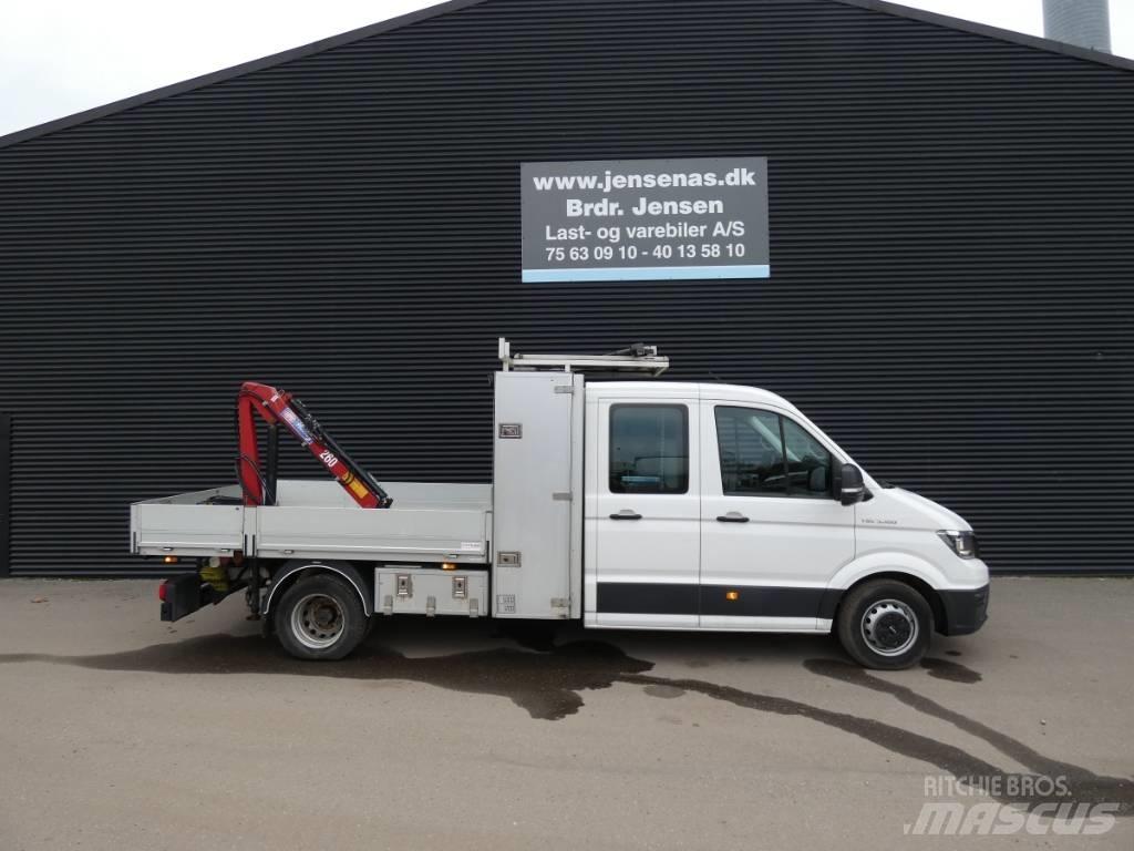 MAN TGE 5.180 Pritschenwagen/Pritschenwagen mit Seitenklappe