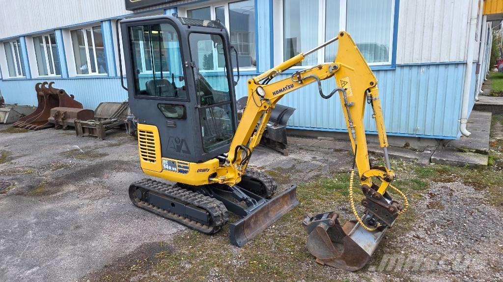 Komatsu PC 14 R Minibagger < 7t