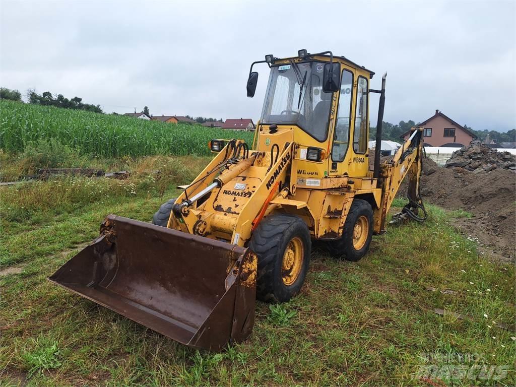Komatsu WB60 A 4X4 Sonstige Baumaschinen