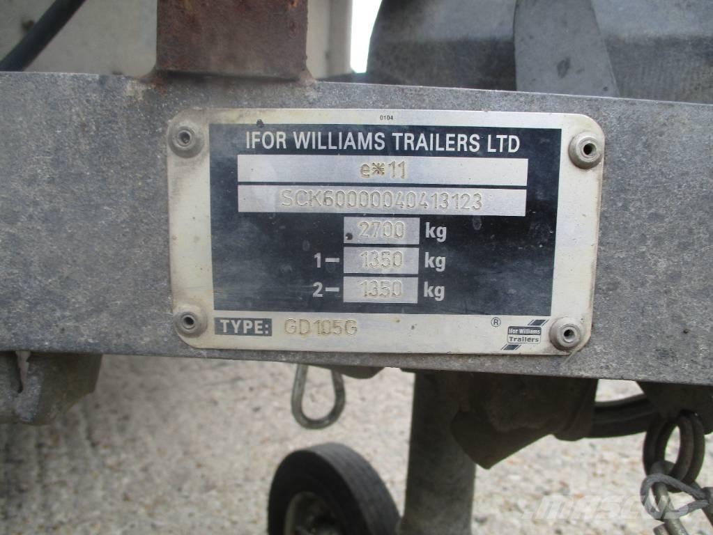 Ifor Williams GD105G Pritschenanhänger