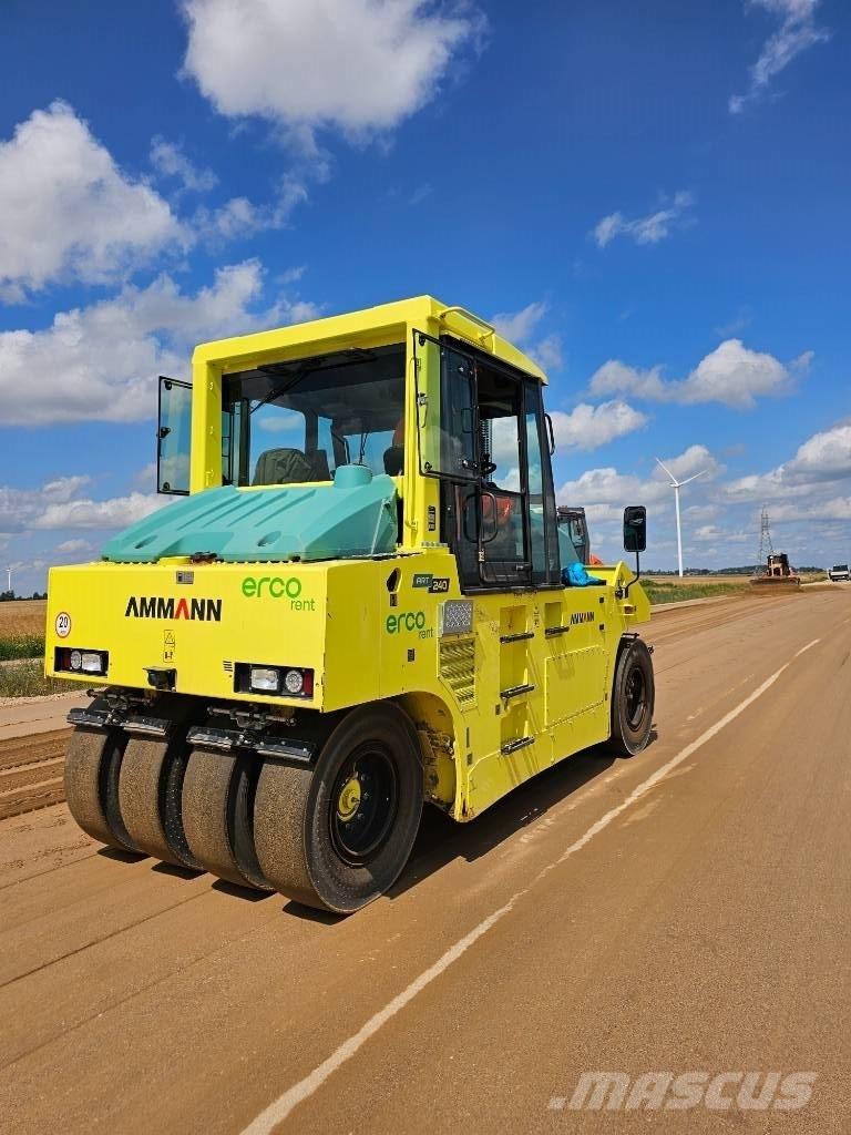 Ammann ART 240 Gummiradwalzen