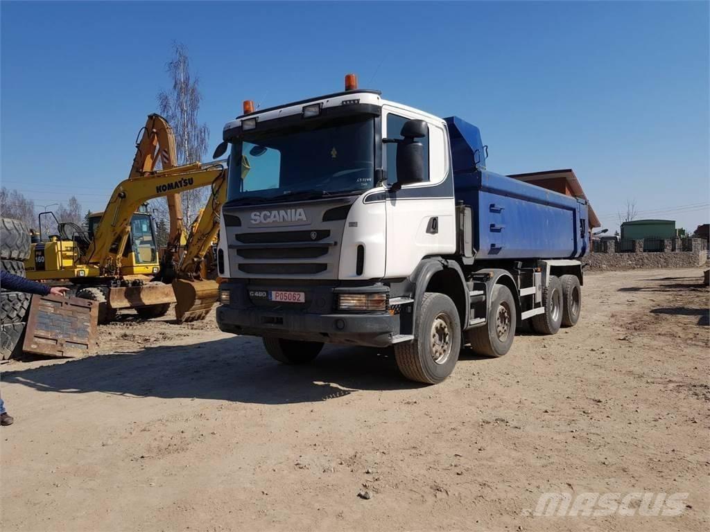 Scania G480 8x4 Kipplader
