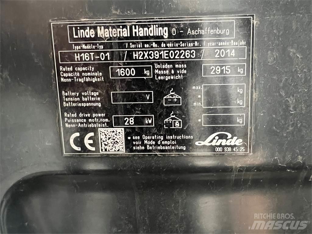 Linde H16T Gasstapler