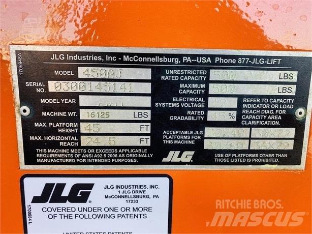 JLG 450 AJ II Gelenkteleskoparbeitsbühnen