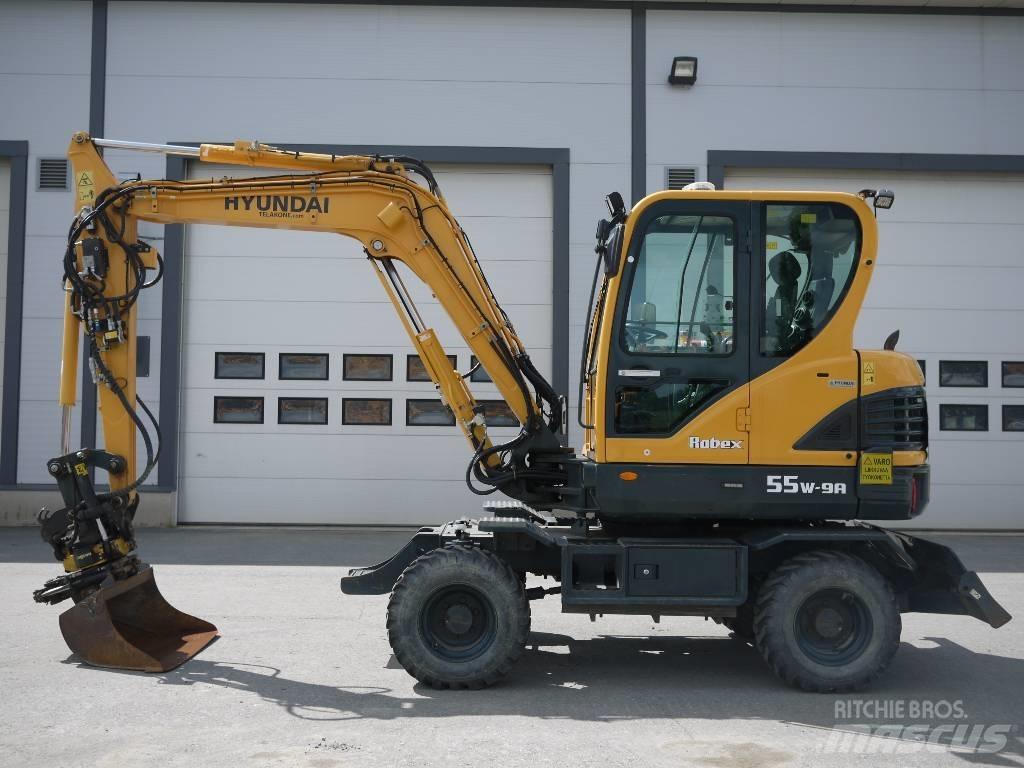 Hyundai R 55W-9A Mobilbagger