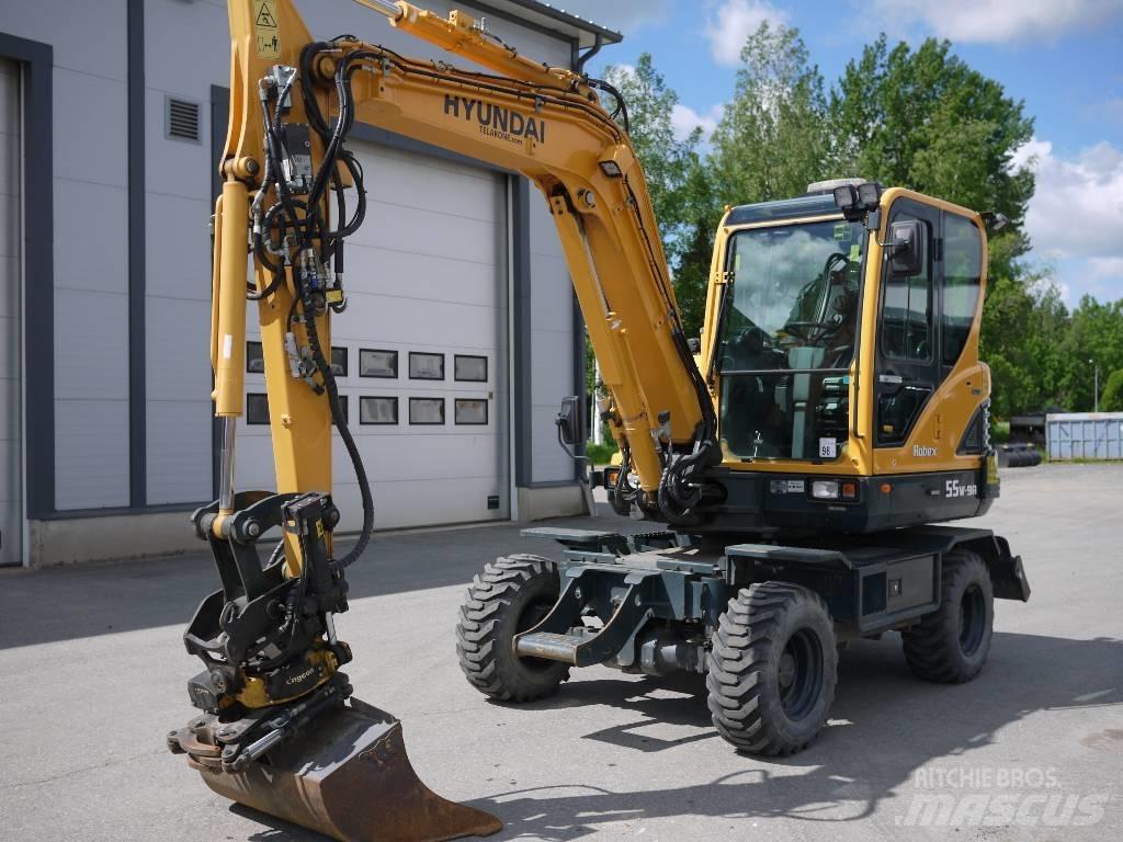 Hyundai R 55W-9A Mobilbagger