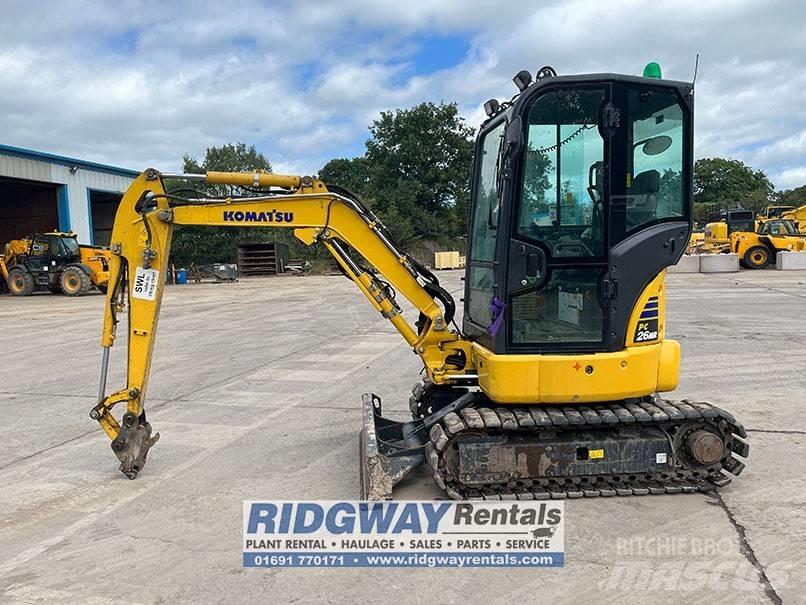 Komatsu PC 26 MR-5 Minibagger < 7t