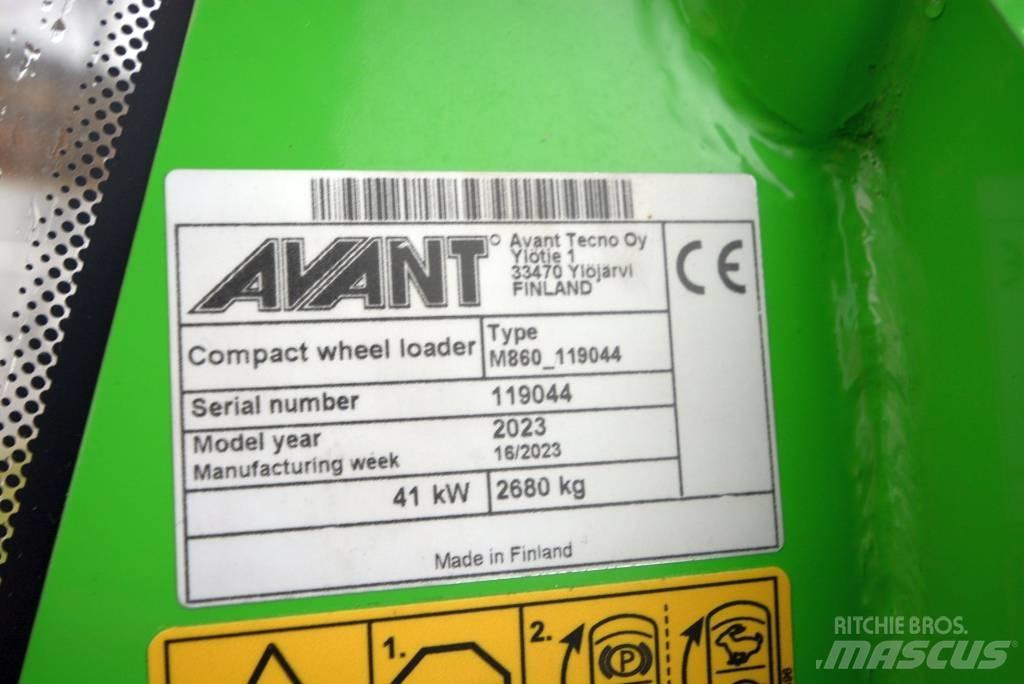 Avant 860 i Minilader