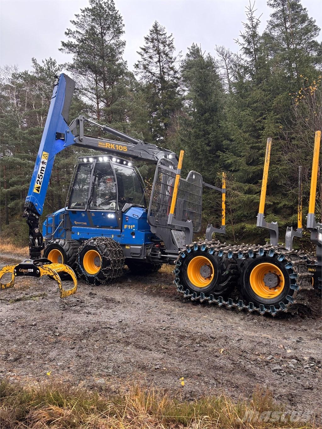 Rottne F11E Demo Forwarder