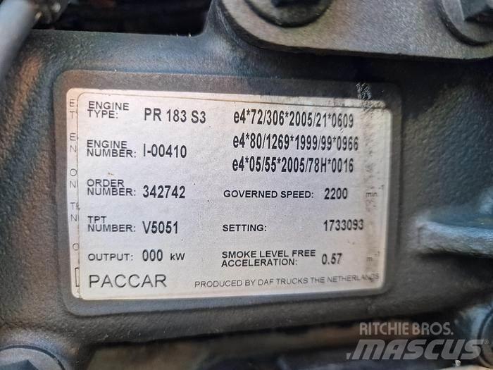 Paccar PR 183 S3 Transport Sonstige