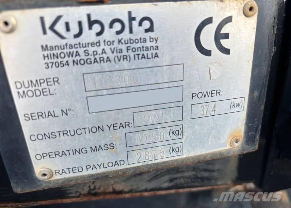 Kubota KC 300 HR-5 Weitere Lade- und Grabgeräte