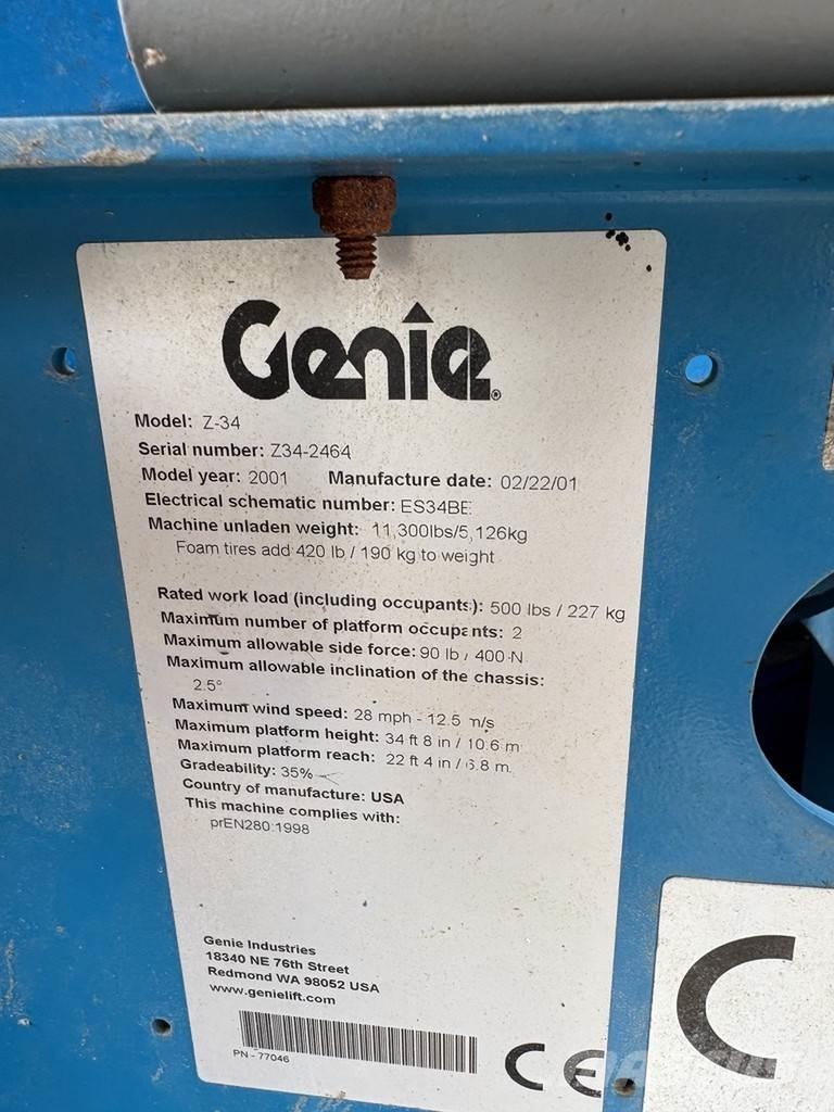 Genie Z34-22 Teleskopbühnen