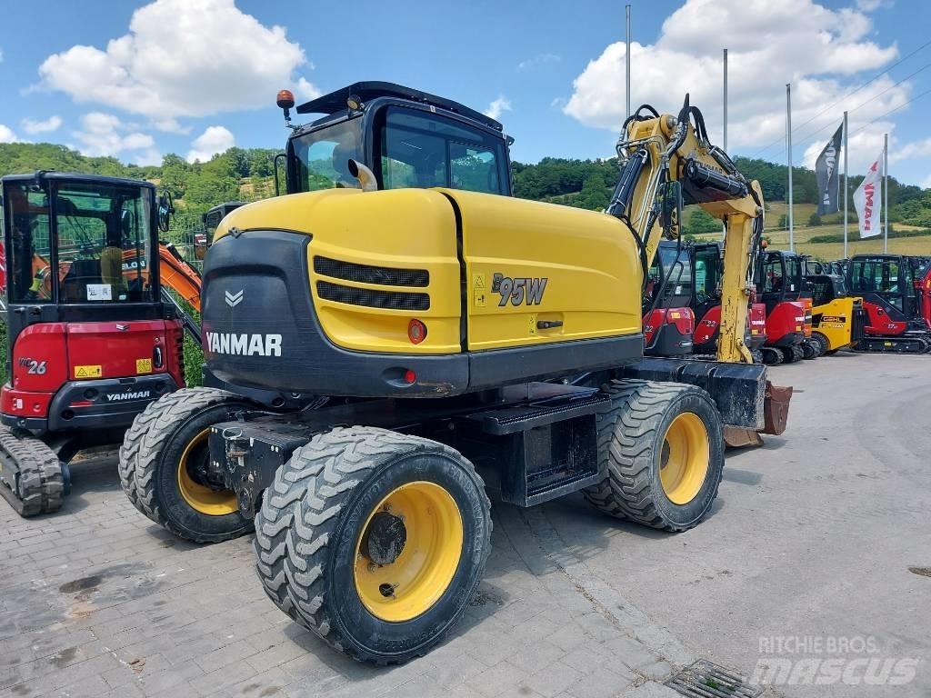 Yanmar B 95 W Mobilbagger