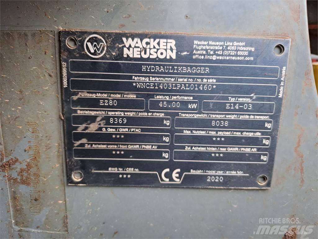Wacker Neuson EZ80 Raupenbagger