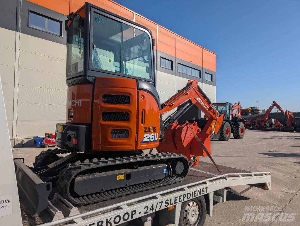 Hitachi ZX 26 U-6 Minibagger < 7t