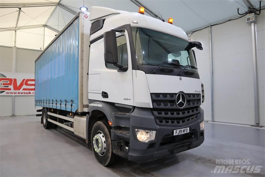 Mercedes-Benz Arocs 1824 Pritsche & Plane
