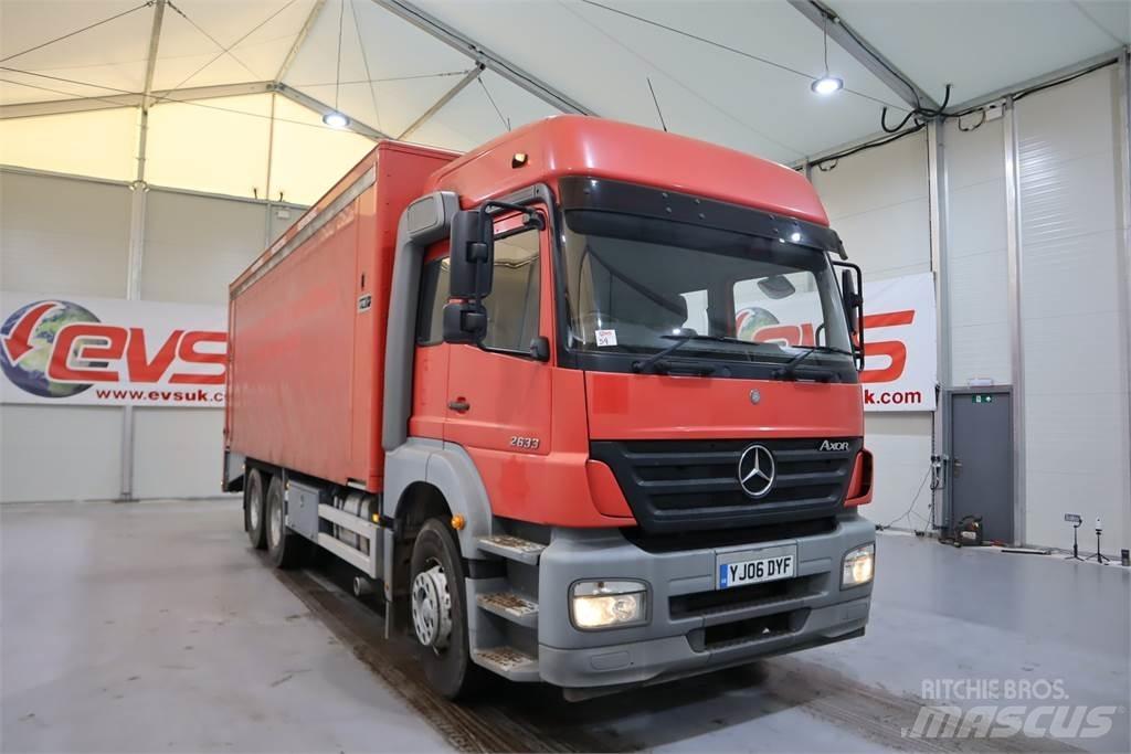 Mercedes-Benz AXOR 2633 Pritsche & Plane