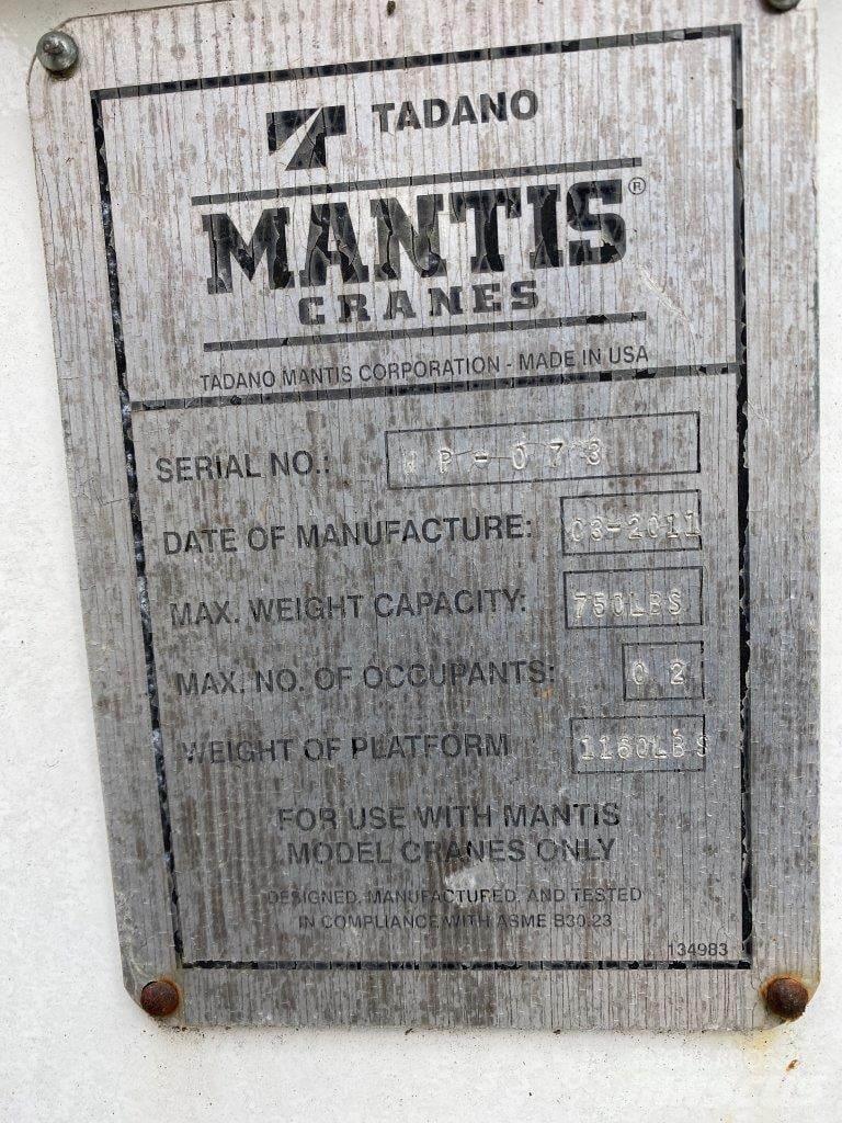 Mantis  Kran-Teile und Zubehör