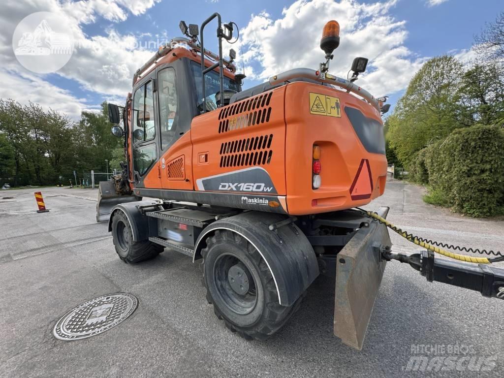 Doosan DX 160 W Mobilbagger