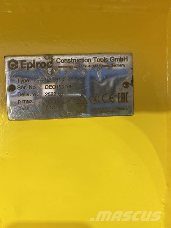 Epiroc HB3100 Hammer / Brecher