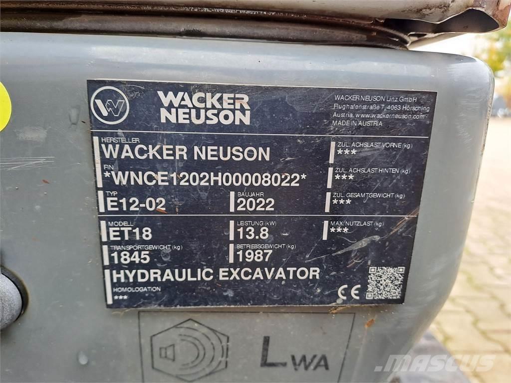 Wacker Neuson ET18 Raupenbagger