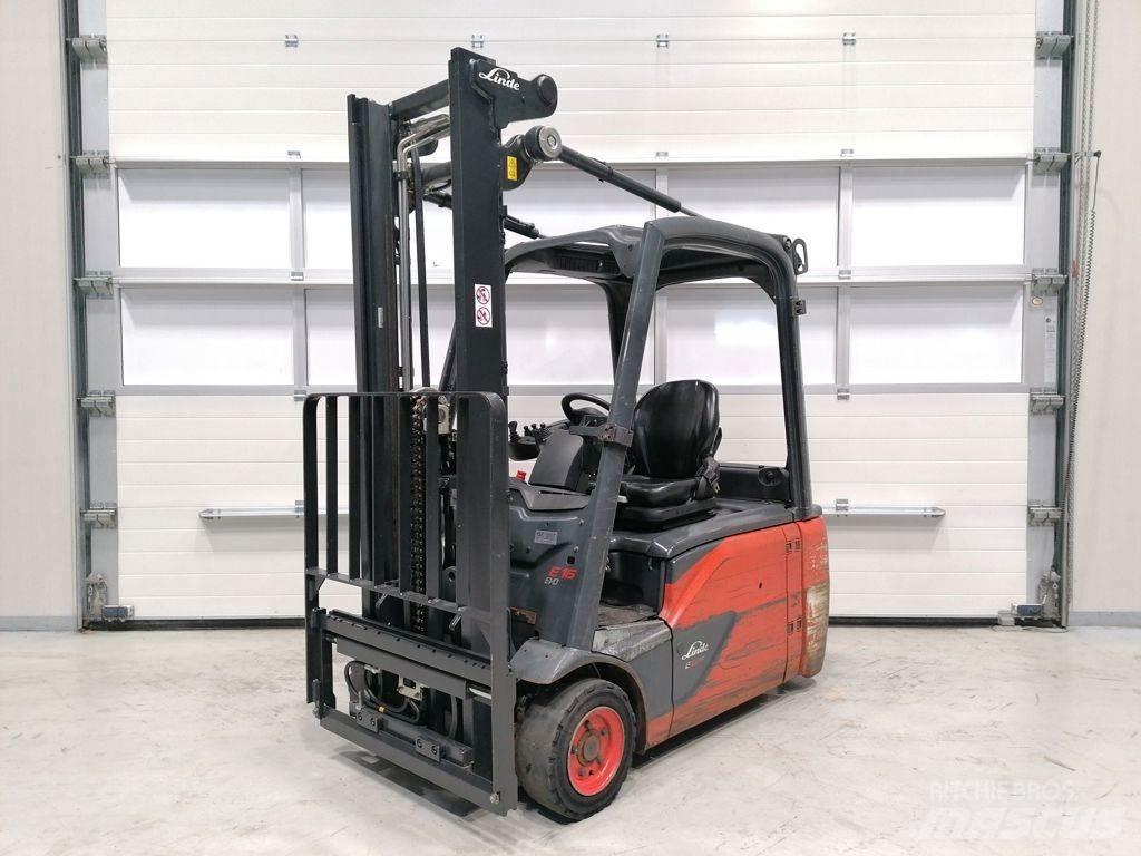 Linde E16L-02 Elektrostapler