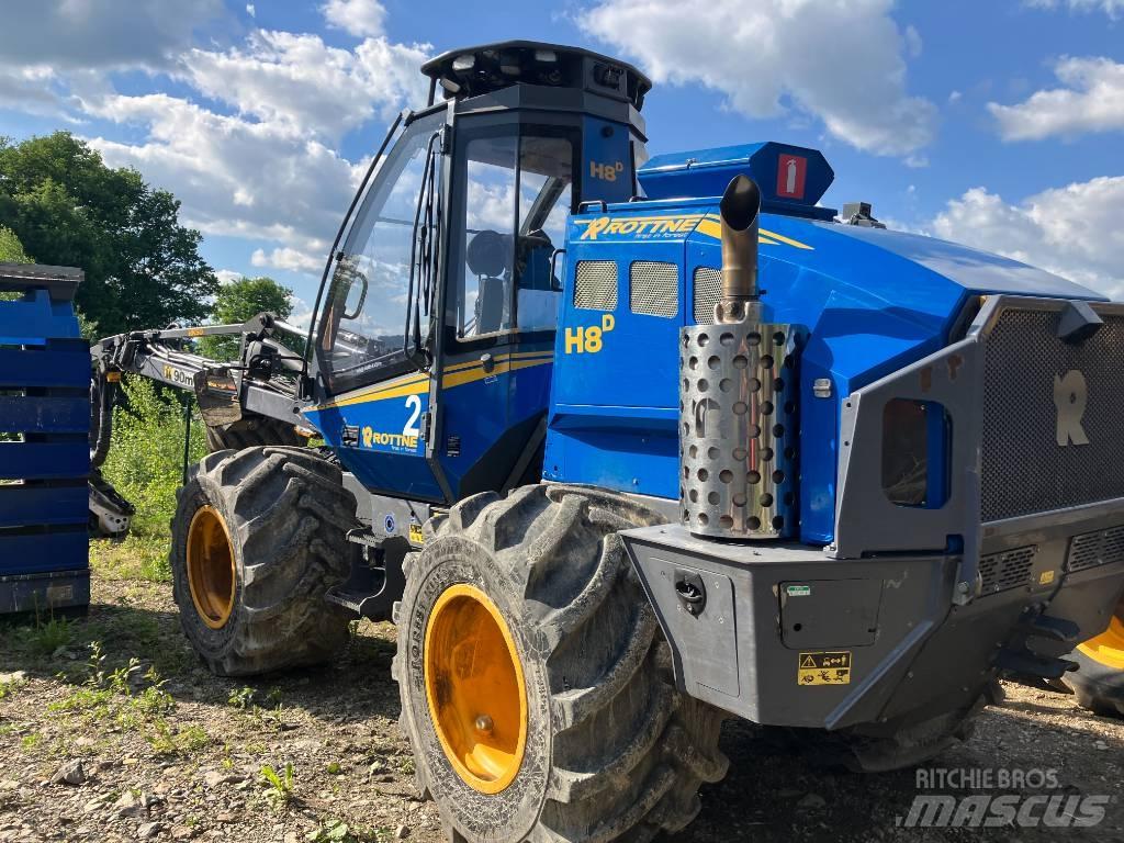 Rottne 8H Harvester
