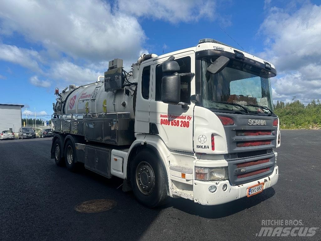 Scania P340 6x2*4 Saug- und Druckwagen