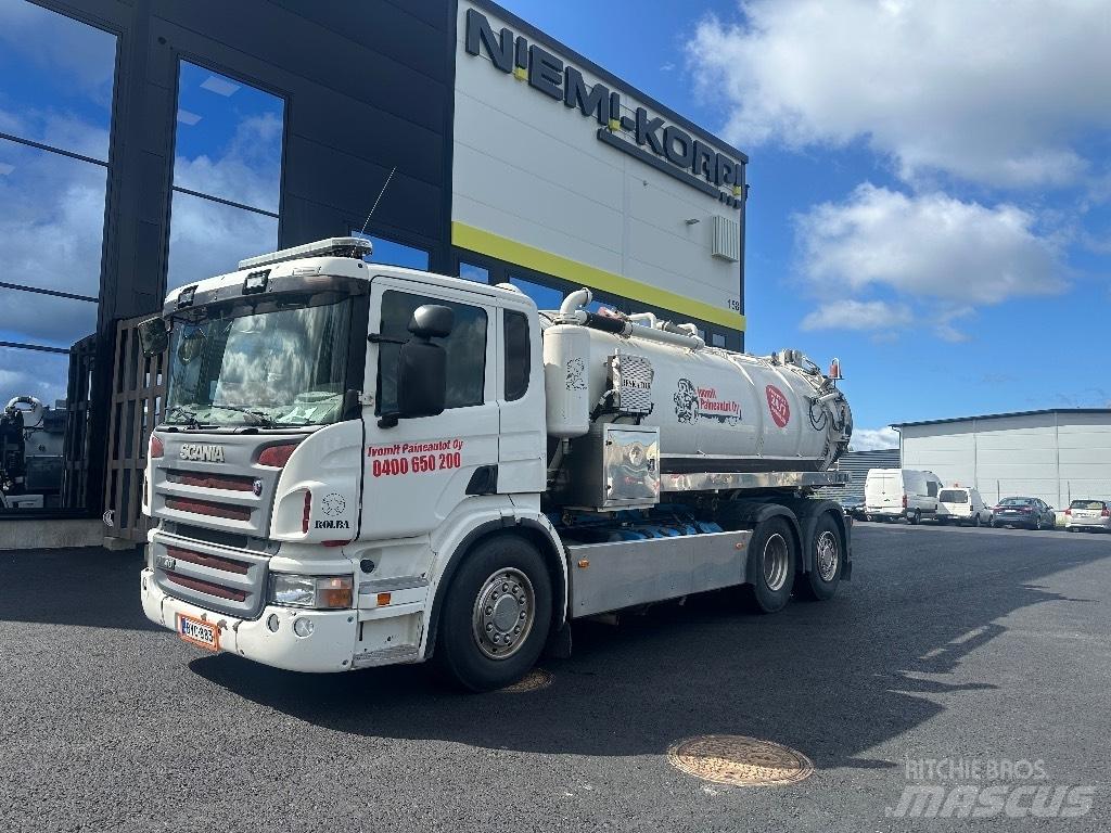 Scania P340 6x2*4 Saug- und Druckwagen