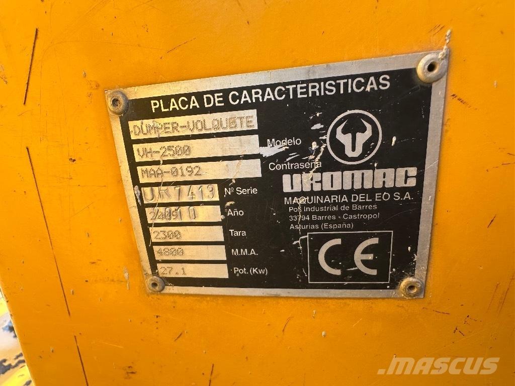 Uromac VH2500 Minidumper