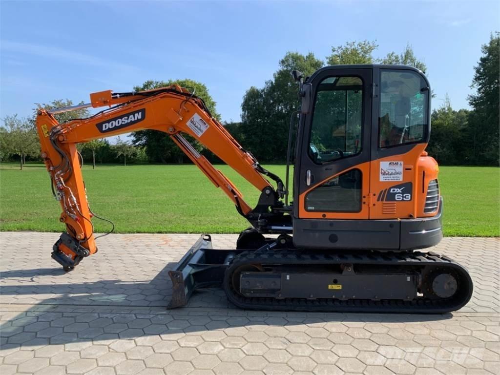 Doosan DX63-3 Minibagger < 7t