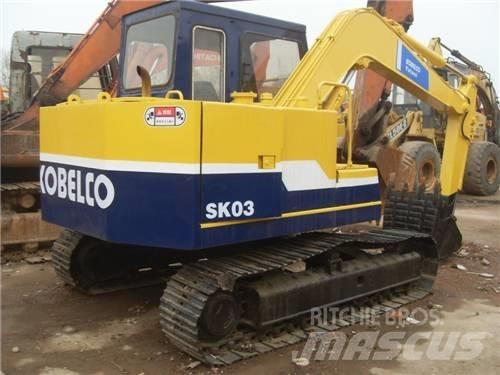 Kobelco SK03 Minibagger < 7t