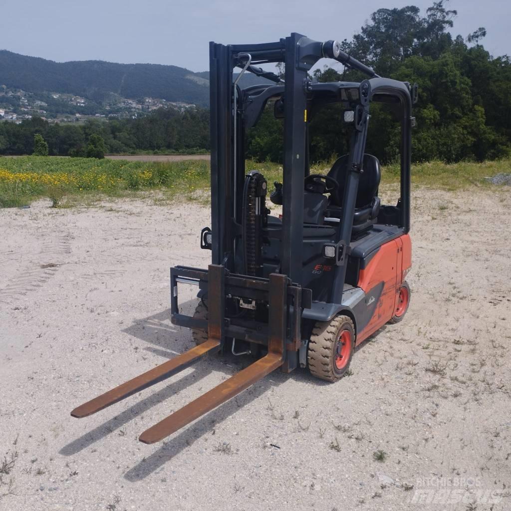 Linde E 16 Elektrostapler