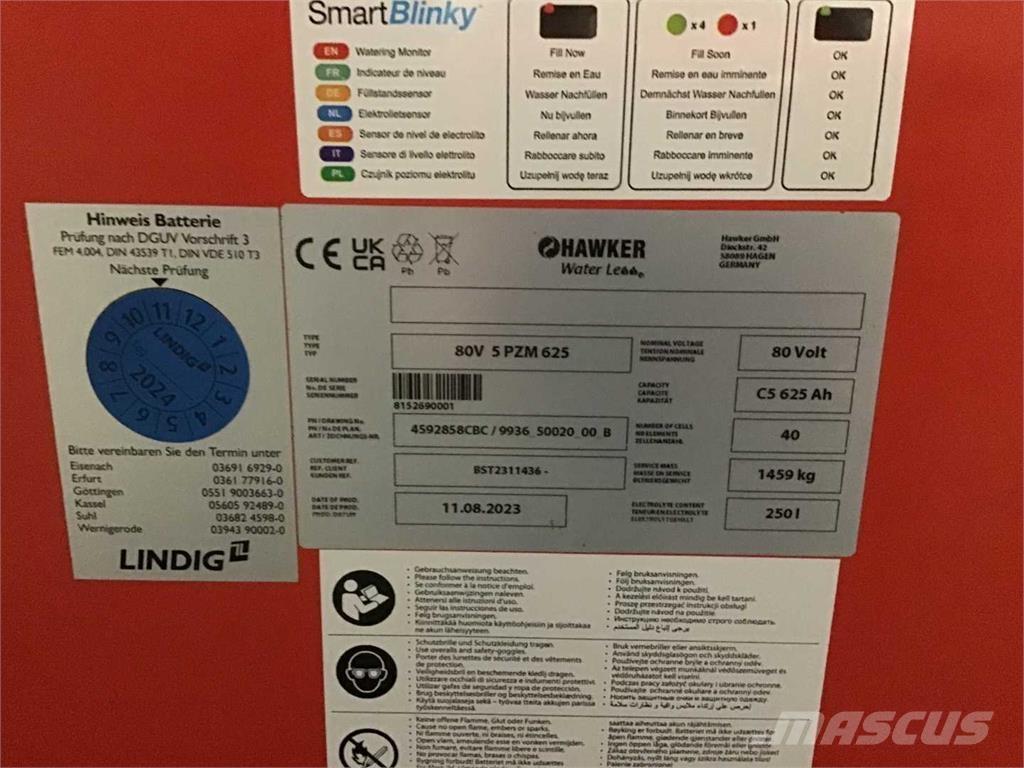 Linde E35L Elektrostapler