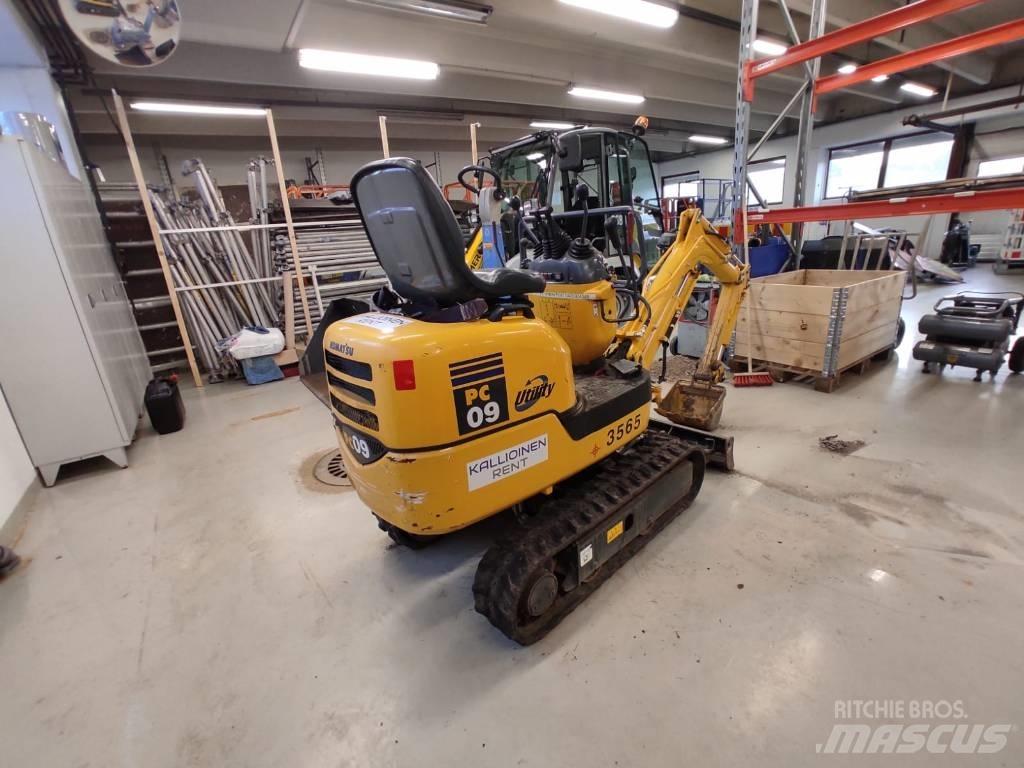 Komatsu PC 09-1 Minibagger < 7t