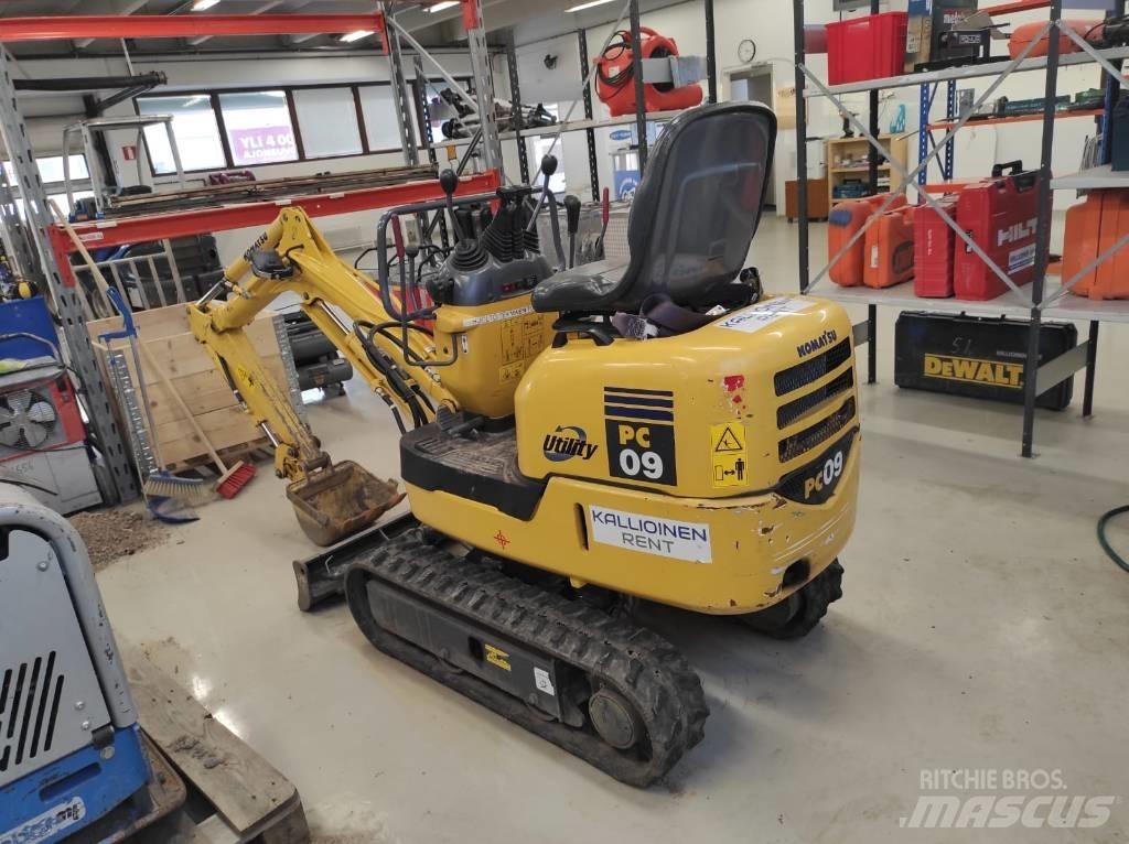 Komatsu PC 09-1 Minibagger < 7t