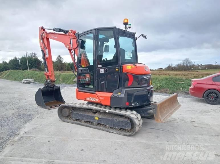 Kubota KX 060-5 Minibagger < 7t