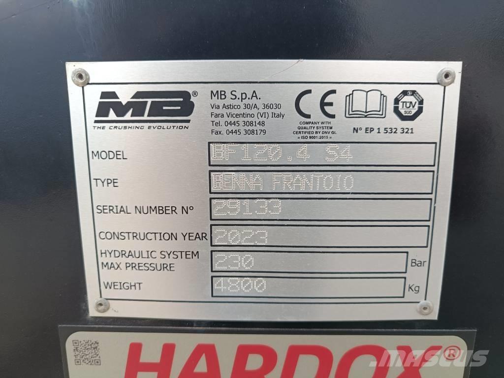 MB Crusher BF 120.4 Pulverisierer